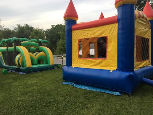 Jungle Inflatable Obstacle Course