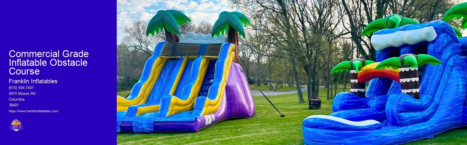 Commercial Grade Inflatable Obstacle Course